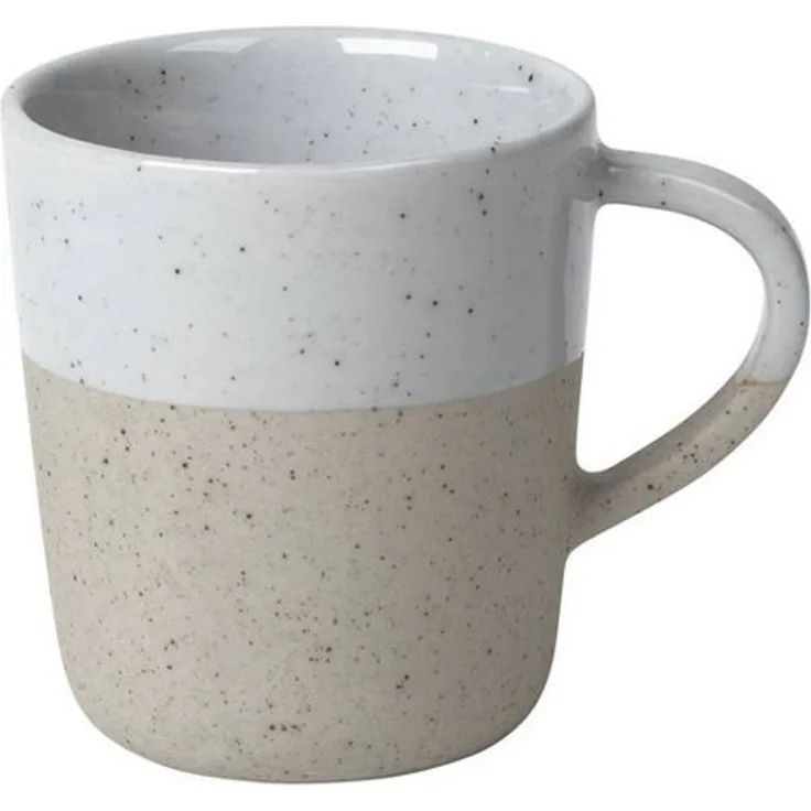 Blomus Espressotasse SABLO, Kaffeetasse, Becher, Keramik, grau, 70 ml, 64115