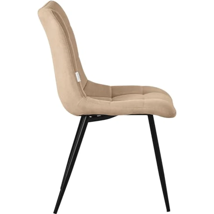 ML-DESIGN Stuhl Esszimmerstühle mit Rückenlehne moderne Design Lounge Küchenstühle (4 St), Polsterstuhl Esstischstühle 4er Set Küchenstuhl Polyester bis 120kg – Bild 6