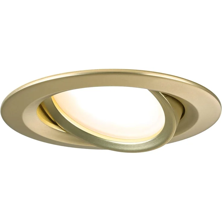 Paulmann 92404 Einbauleuchte LED Nova Coin 3er-Set schwenkbar 84mm gold – Bild 10