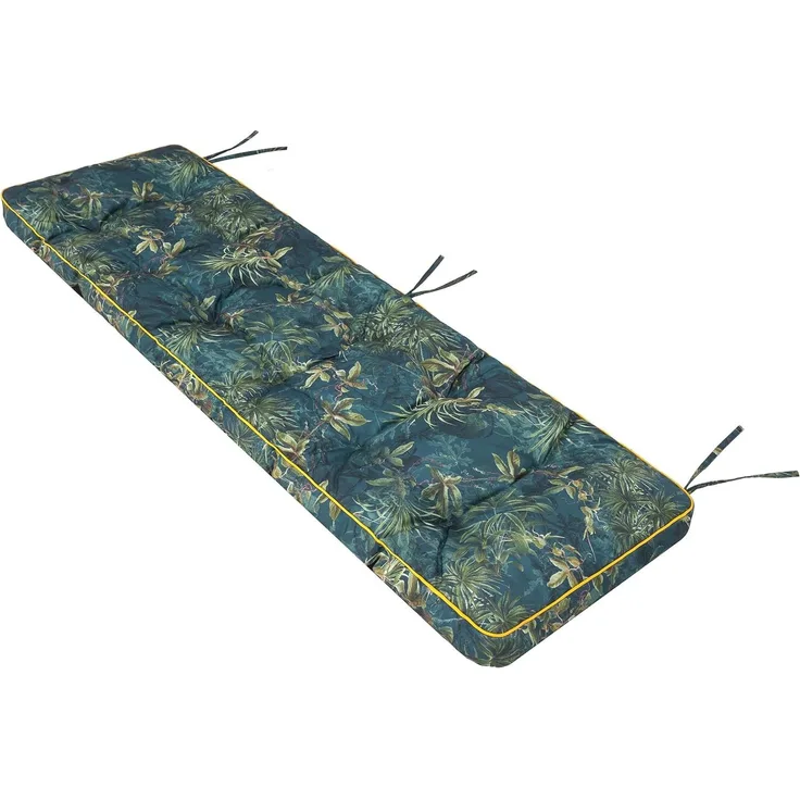 Bjird Bankauflage Auflage für Gartenbank 120x40, 120x50, 150x40, 150x50, 180x40, 180x50, UV-bestädig, wetterfest, 8 cm dicke Polsterung, Made in EU