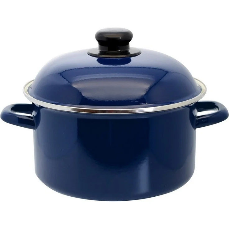 Elo Kochtopf Emaille-Kochgeschirr, Blaubeercrumble-Finish – Bild 1