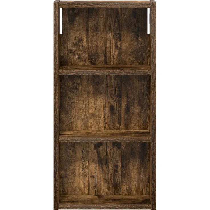 vidaXL Badezimmer-Wandschrank Geräucherte Eiche 30 x 10 x 60,5 cm 889323 – Bild 4