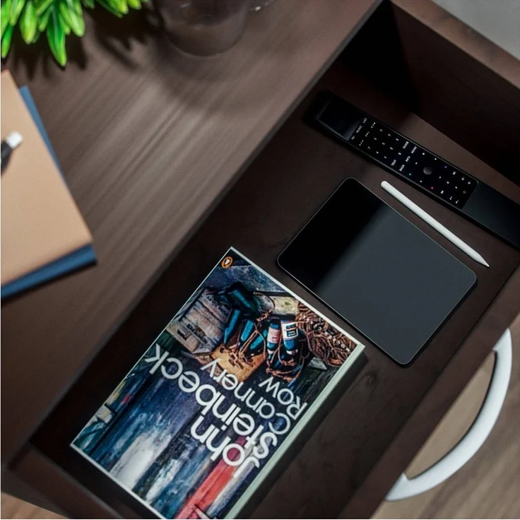 Casaria Nachttisch Hamburg (1-St), mit Schublade 50x40x35cm Holz Modern Offen Boxspringbett Schlafzimmer – Bild 2