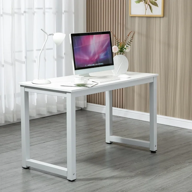 Thanaddo Arbeitstisch 60 x 120 cm Schreibtisch, Kleiner Computertisch, Bürotisch für Büro – Bild 6