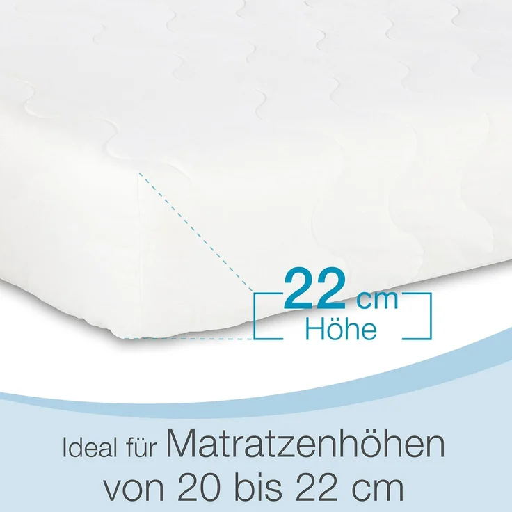 Bestschlaf Matratzenbezug, 100 x 200 x 20-22 cm – Bild 3