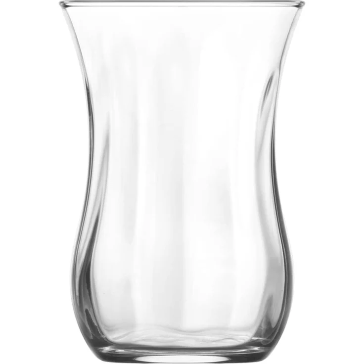 LAV Klasik 6er-Set Teegläser 115 ml – Transparent mit optischer Struktur – Bild 1