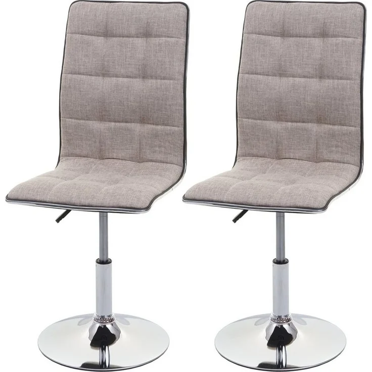 MCW Esszimmerstuhl MCW-C41-2-h Stoff (Set, 2 St), 2er-Set, 360° drehbar, Sitzhöhe variabel verstellbar, Fußbodenschoner – Bild 5