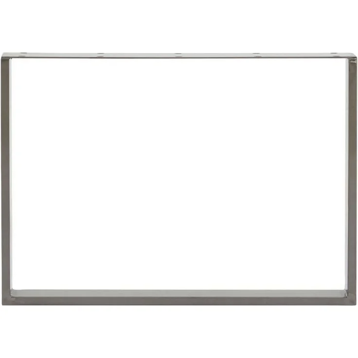 VENDOMNIA Möbelkufe Tischgestell - 2er Set, aus Stahl, Größenwahl, (Schwarz, Grau oder Industrial, Tischbeine, Tischkufen, Metall Kufengestell, Tischuntergestell) – Bild 3