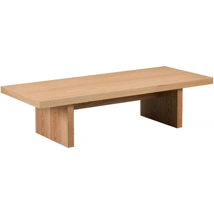 Bronx71 Couchtisch Jersey 120x50 cm Eiche hell – Bild 1