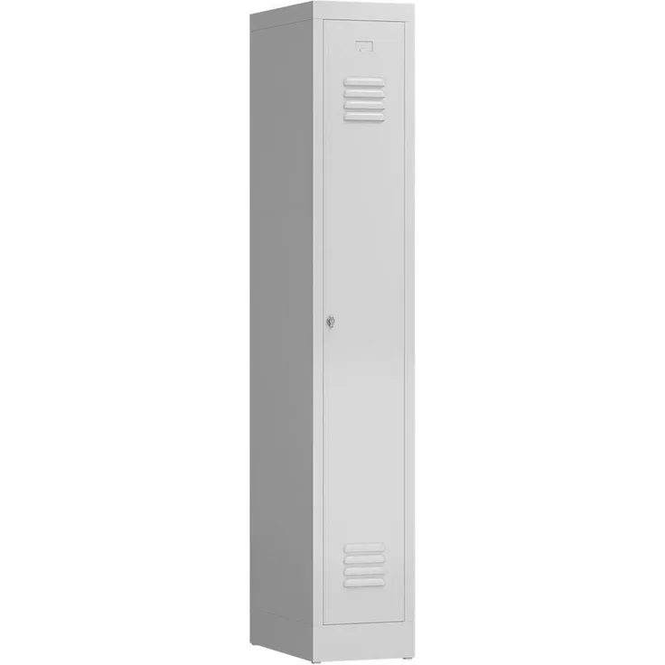 Steelboxx Spind Spindschrank Kleiderschrank 1800 x 300 x 500 mm (1-St) Komplett verschweißt und montiert, keine Montage erforderlich