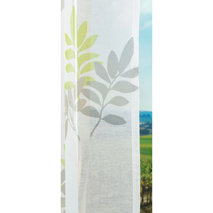 Lysel - Ösenschal Lysel #1W Fia in den Maßen (B x H): 140x245 cm in Grasgrün/Grün – Bild 4