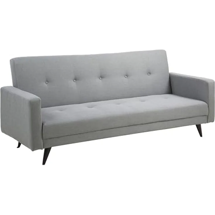 Schlafsofa LECONI, hellgrau, ca. 217 cm