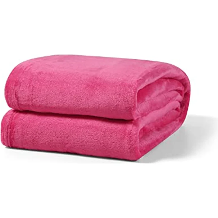 Wohndecke Luxury Kuscheldecke, 150x200 cm, 220x240 cm, 230x270 cm, Buymax, super weiche Fleece-Tagesdecke, Sofadecke – Bild 3