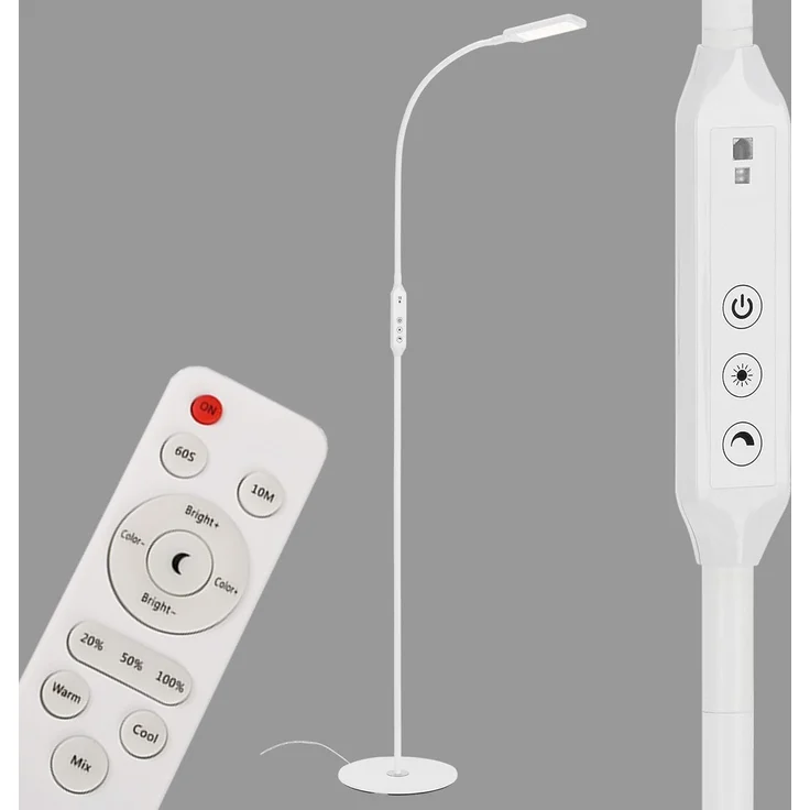 Briloner Leuchten LED Schreibtischlampe OFFICE REMOTE – Bild 1