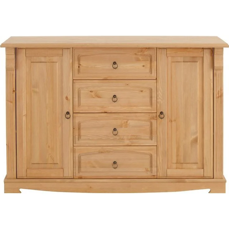 Home affaire Sideboard Anna, Kommode aus massiver Kiefer, FSC®, Breite 140 cm – Bild 4