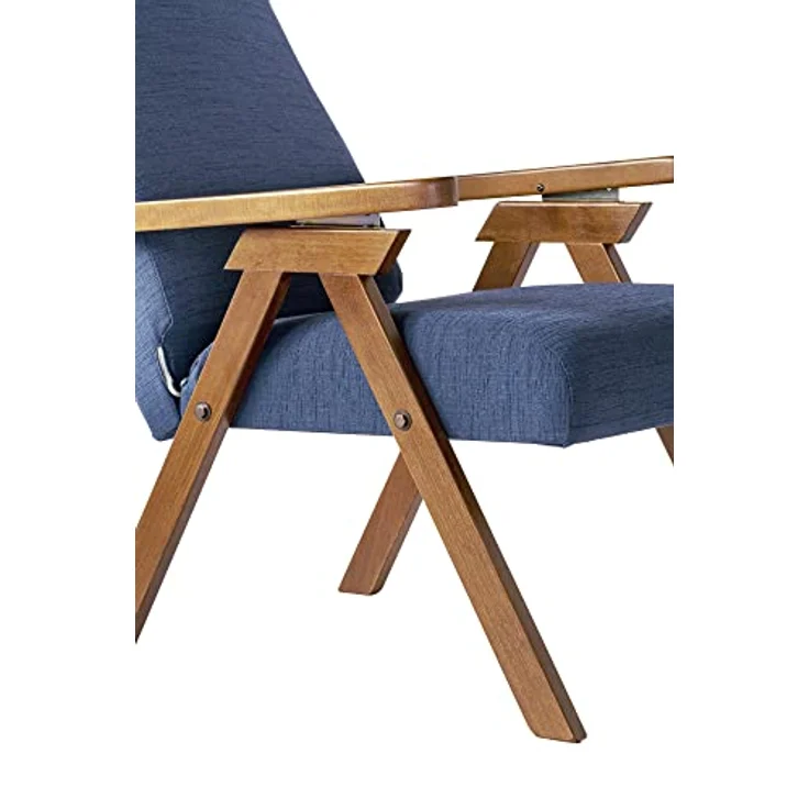 ESSEGI SRL Flamme Sessel, Buche, blau, Large – Bild 8