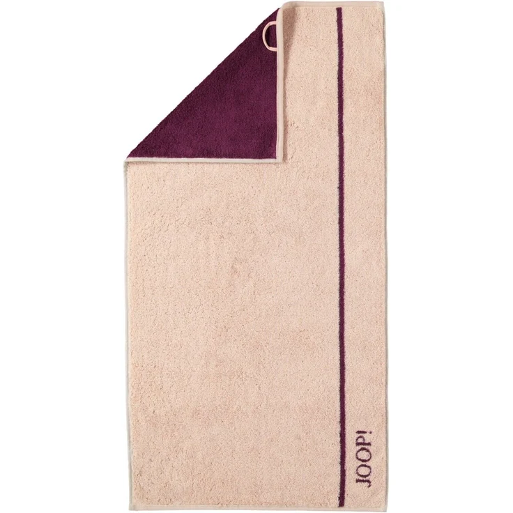 Joop! Duschtuch Badetuch 80x150 Lines Doubleface blush rosa 1680-38 – Bild 1