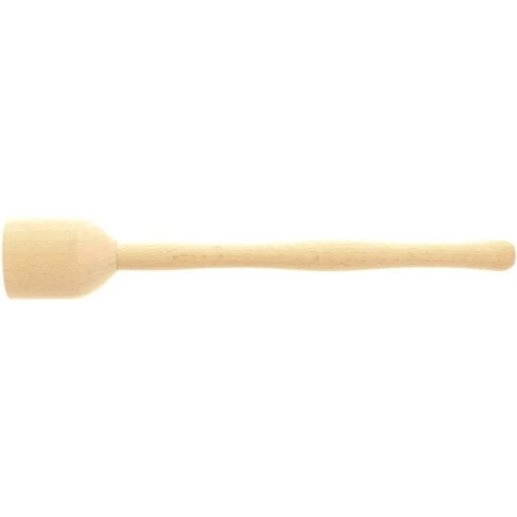 Hofmeister Kartoffelstampfer Buchenholz 30 cm Stampfer Stößel, Holz – Bild 3