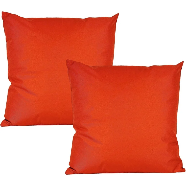 JACK Kissenbezüge 2er Set 50x50cm Outdoor Wasserfest, (2 Stück), 2x Kissenhülle, strapazierfähig, wasserabweisend, Innen & Außen – Bild 1