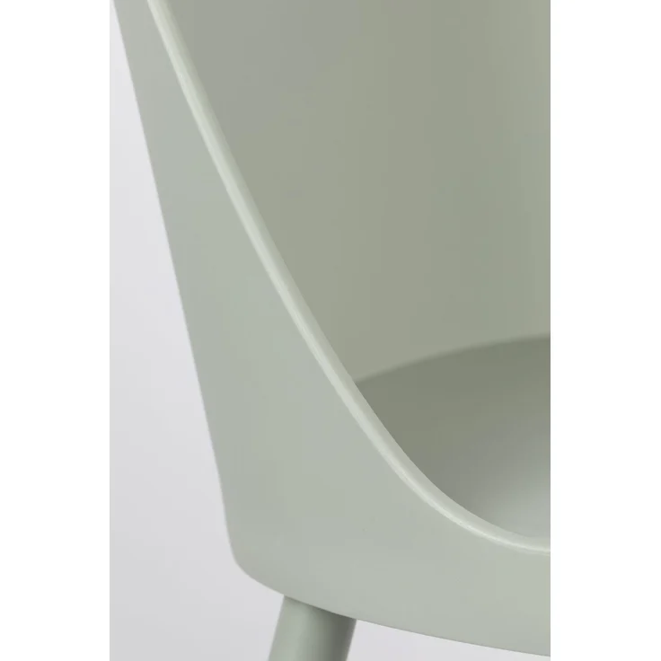 Esszimmerstuhl Pip im 2er-Set, Mint mit stabilem Metallgestell Grün 46x53,5x85 cm – Bild 7