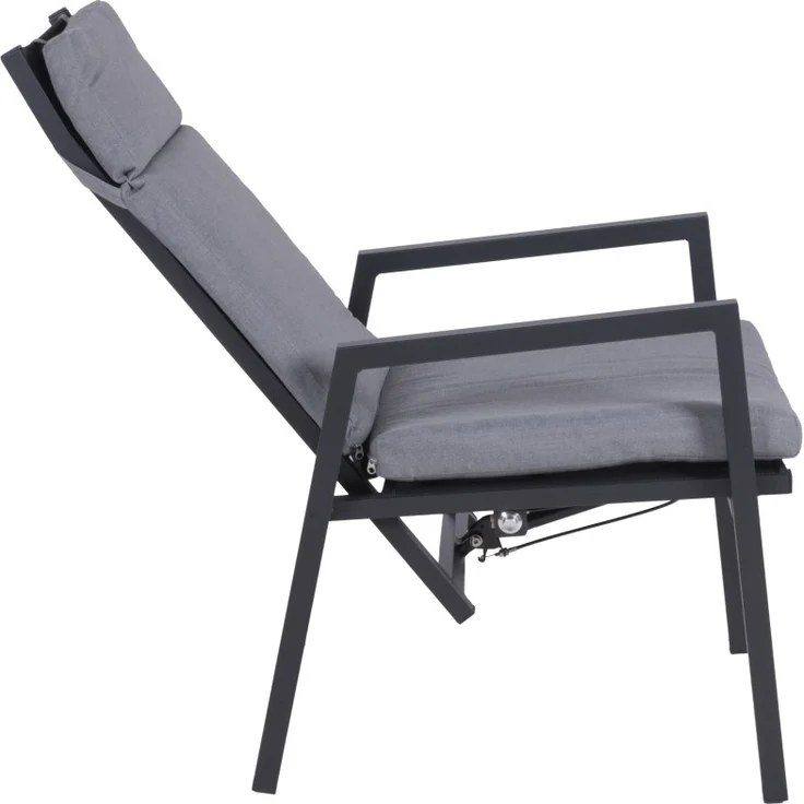 Garden Pleasure Stuhl SINTRA, verstellbar Schwarz Stuhl Stühle Gartenstühle – Bild 6