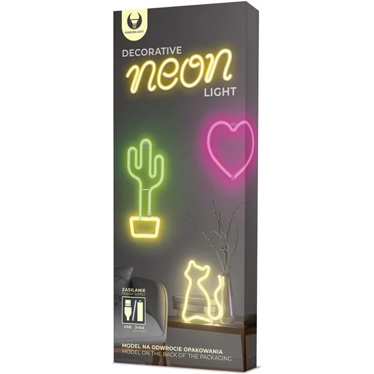 Forever Light Neon LED-Leuchte LOVE pink – FLNE05 – Bild 6