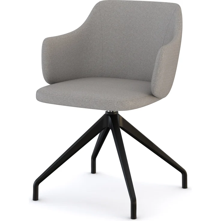 ASSMANN Schalenstuhl Consento Triest gepolstert Beige 56x58x79cm Textil – Bild 7