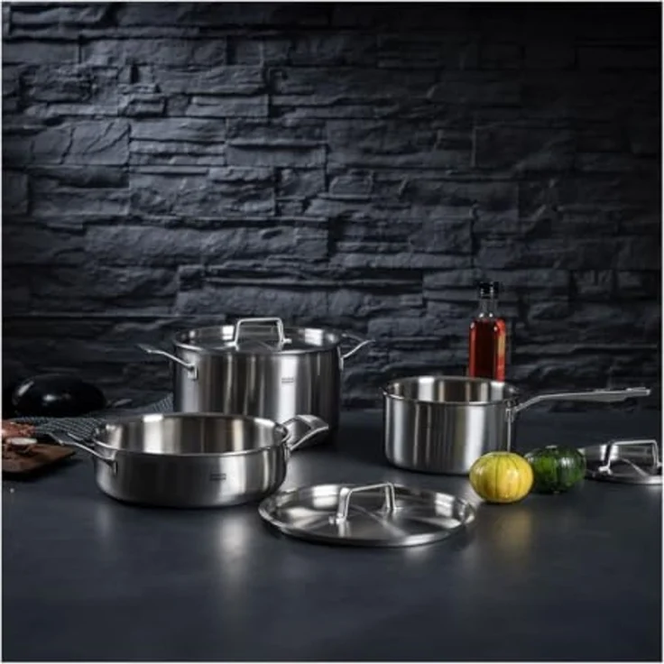 Kuhn Rikon Culinary Fiveply Kochtopf 24 cm 6,4 l – Bild 6