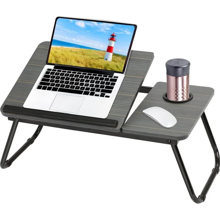 Youyijia Laptop Tablett Table pliable pour ordinateur portable - 55 x 32 x 25 cm