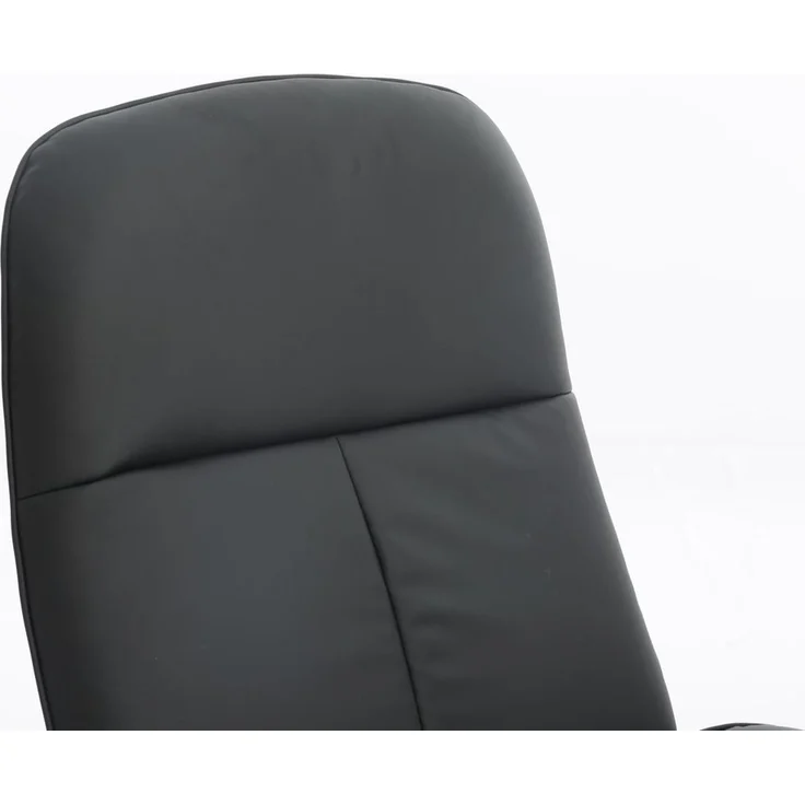 Relaxsessel mit Hocker HWP58-SCH schwarz – Bild 7