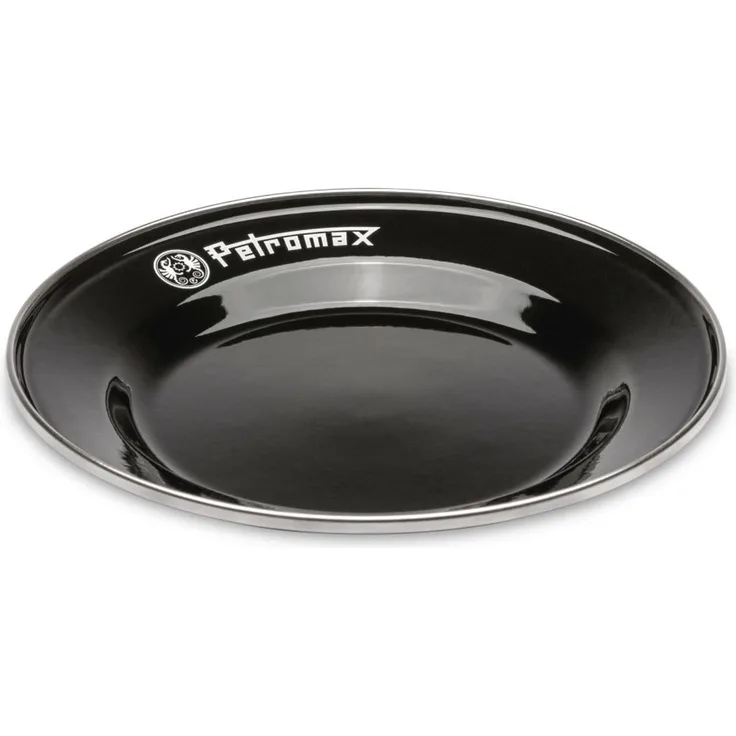 Petromax Teller Emaille 2er Set 26 cm schwarz