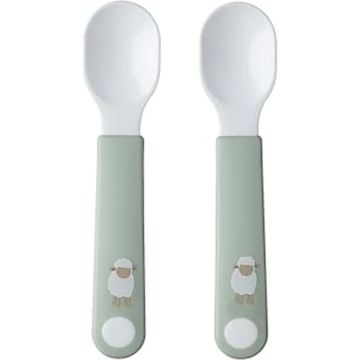Mepal Mio Little Farm Lernlöffel 2er-Set