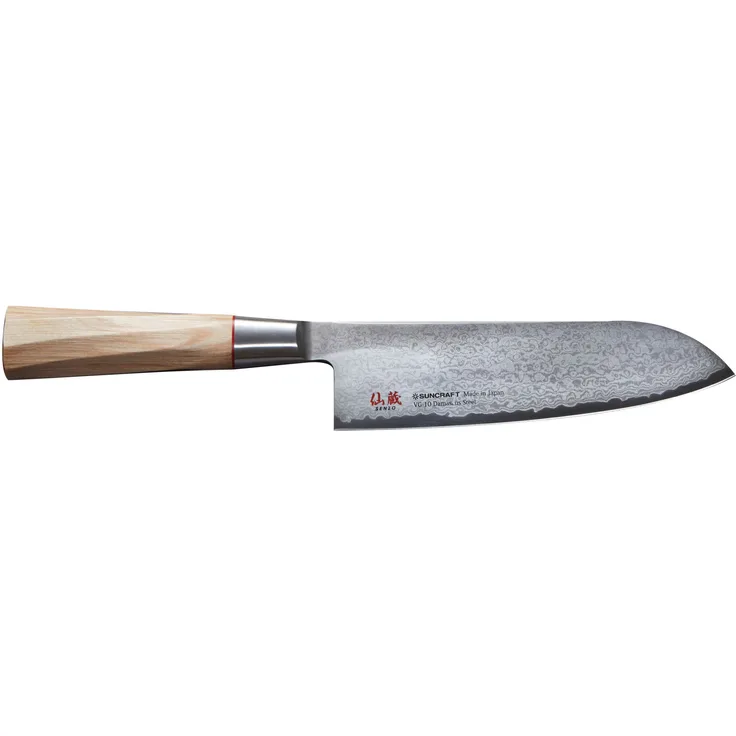 Senzo Twisted Octagon TO-04 Santokumesser 16,7 cm