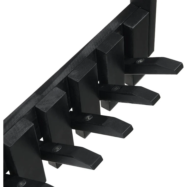 HOME DELUXE Garderobenleiste PORTE Schwarz - 56 x 15 cm – Bild 5