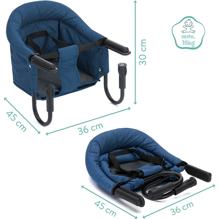Tischsitz Comfort blau – Bild 9