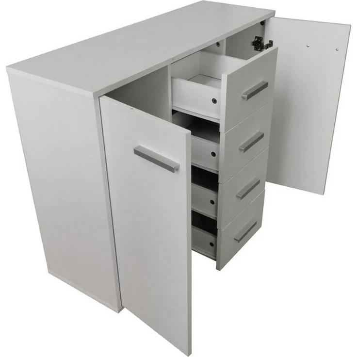 HTI-Line Kommode Kommode Nina mit 4 Schubladen (Stück, 1 St, 1 Kommode), Anrichte Sideboard Schrank – Bild 3