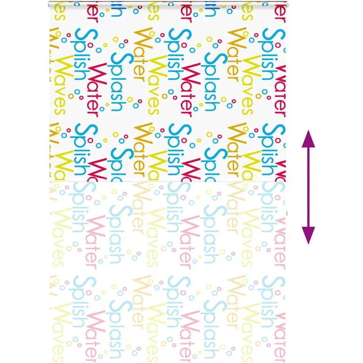 vidaXL Duschrollo mit Kassette 150x240 cm Stoffbreite 146 cm 4015039 – Bild 4