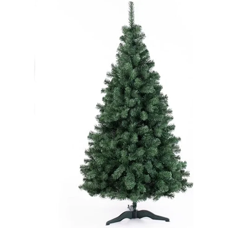 Künstlicher Weihnachtsbaum 270 cm Grün Tannenbaum Christbaum Tanne Unecht Weihnachtsdeko DecoKing Lena – Bild 2
