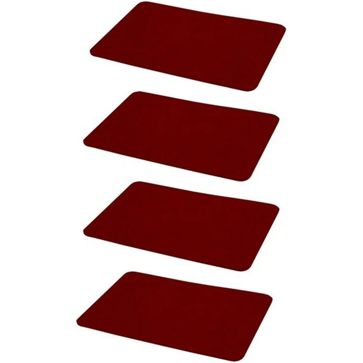 HAC24 Platzset Filz Platzmatte Tischsets Untersetzer Tischmatten Filzuntersetzer, (Set, 4-St), 44 x 30 cm, Rechteckig – Bild 3