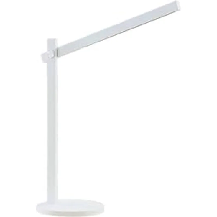 Lindby LED-Schreibtischlampe Loretta, Höhe 43 cm, weiß, verstellbar mit Dimm- und CCT-Funktion