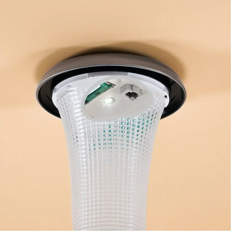 Esotec Solarleuchte Vesuv, LED, Duo Color, H=38cm, Metall – Bild 3