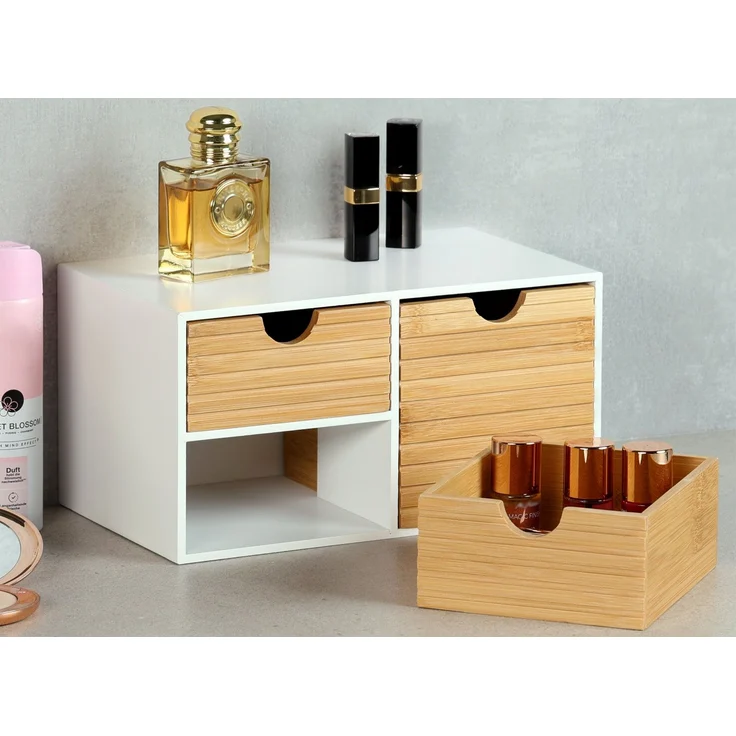 KESPER 58960 Organizer mit 3 Schubladen, weiß, FSC / Mini-Kommode – Bild 5