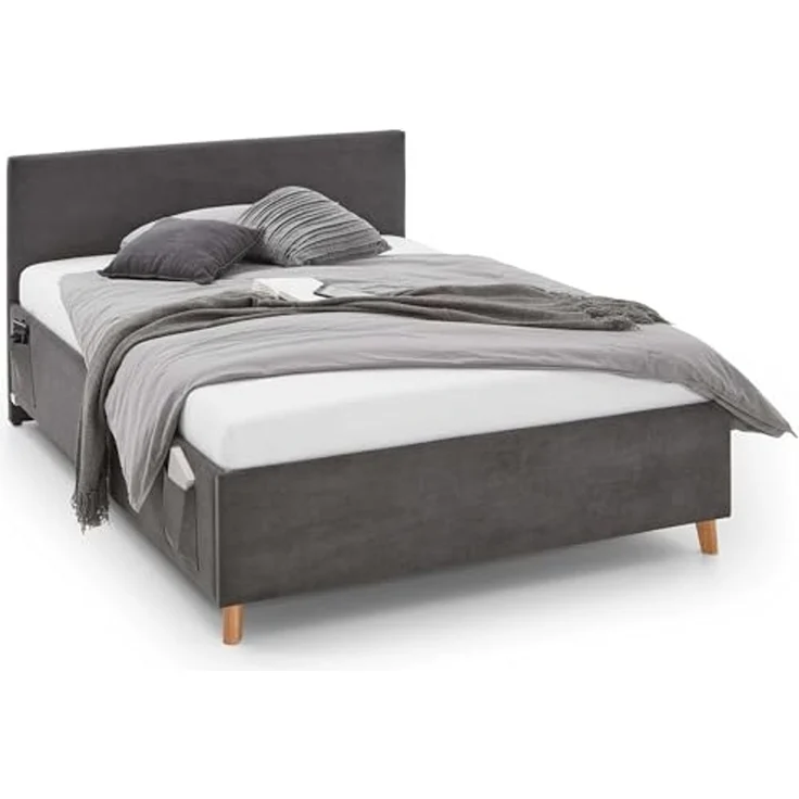 meise.möbel Kinderbett COOL, Polsterbett wahlweise mit Bettkasten, Jugendbett inkl. USB-Anschluss – Bild 1