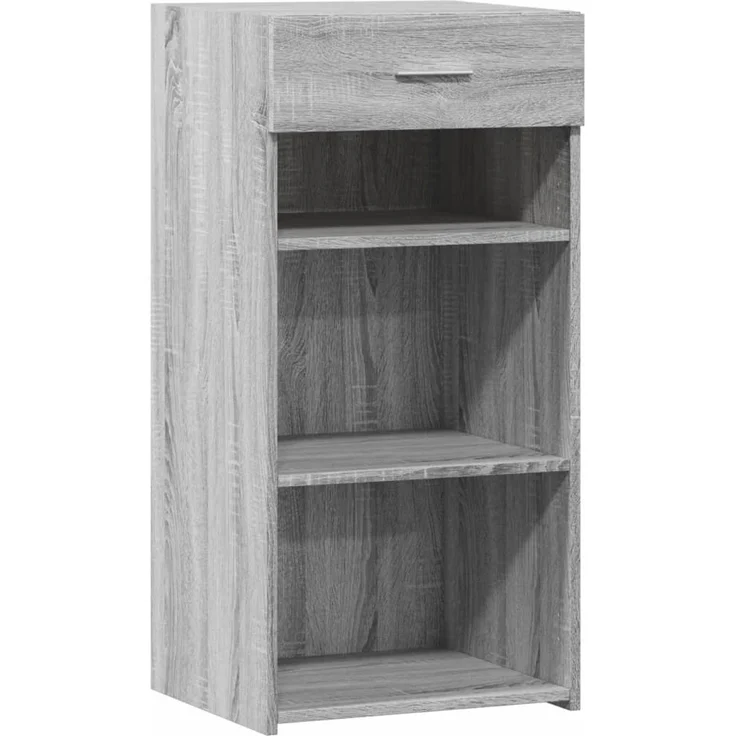 vidaXL Sideboard Grau Sonoma 45x42,5x93 cm Holzwerkstoff 846325 – Bild 2