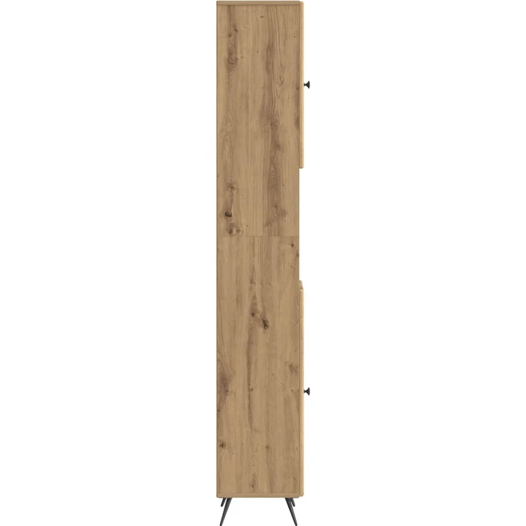 vidaXL Badezimmerschrank mit offenem Regal BREDA Artisan-Eiche 897484 – Bild 5