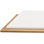 Schaff Tischplatte | Eiche oder Platinweiß | 120x80 cm oder 140x80 cm