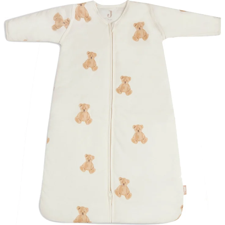Jollein Teddybär-Schlafsack 110 cm Weiß