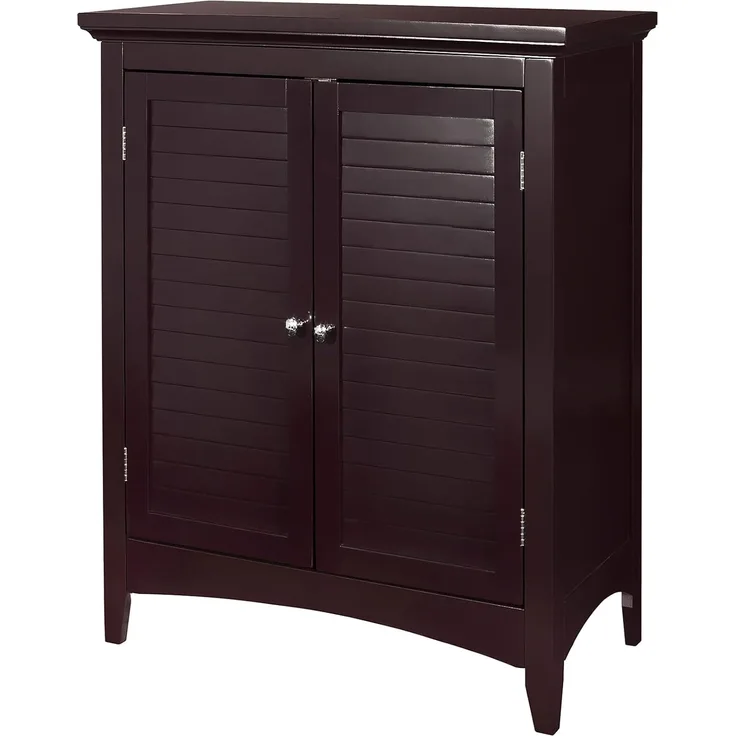 Versanora ELG-595 Badezimmer-Fußboden-Kabinett, MDF, Braun, 66.04 x 33.02 x 81.28 cm