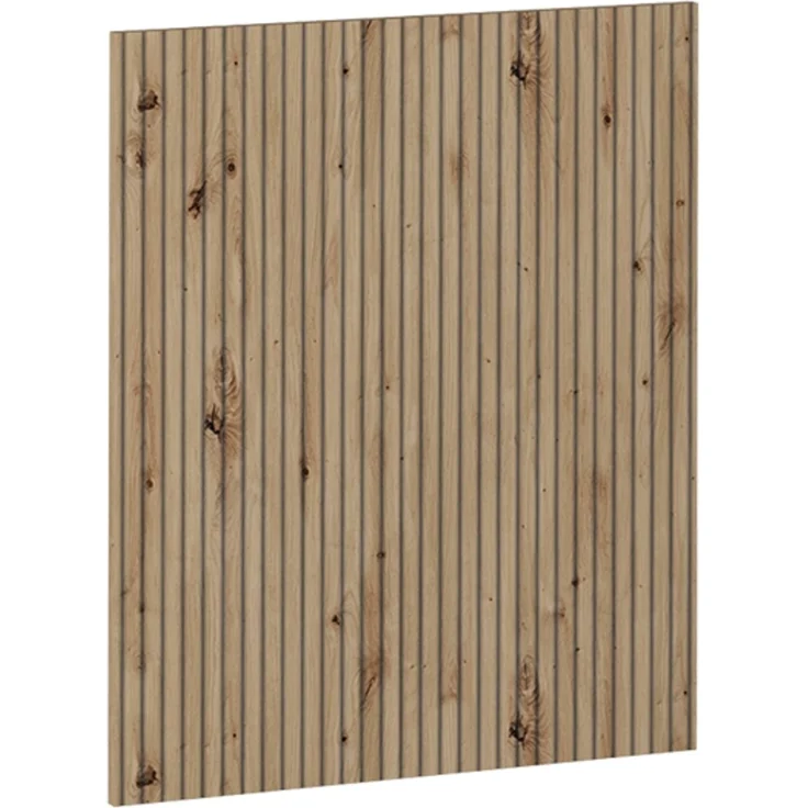 Küchenfront R-Line Artisan-Eiche 59.6 x 71.3 cm Möbelfront für den Backofenumbauschrank (halb) Vicco – Bild 1