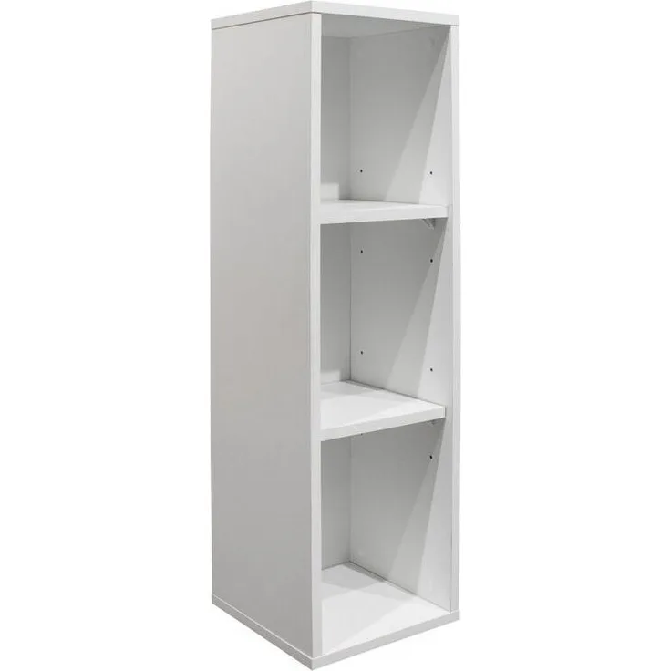 Regal >Frieda< (BxHxT: 25x89x25 cm) in weiß matt - 25x89x25cm (BxHxT)